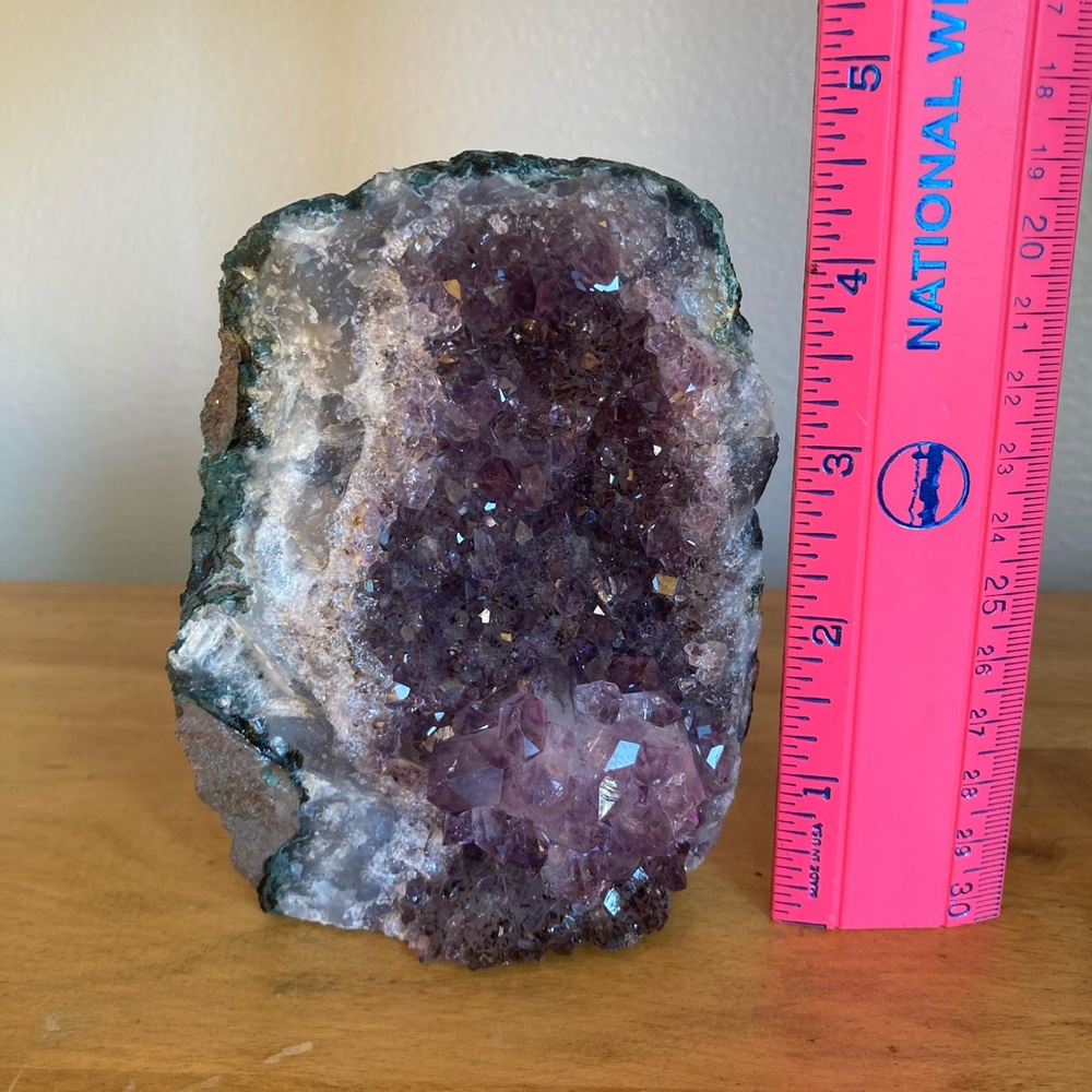 Amethyst With Hematite Inclusions - Picture 4 of 8